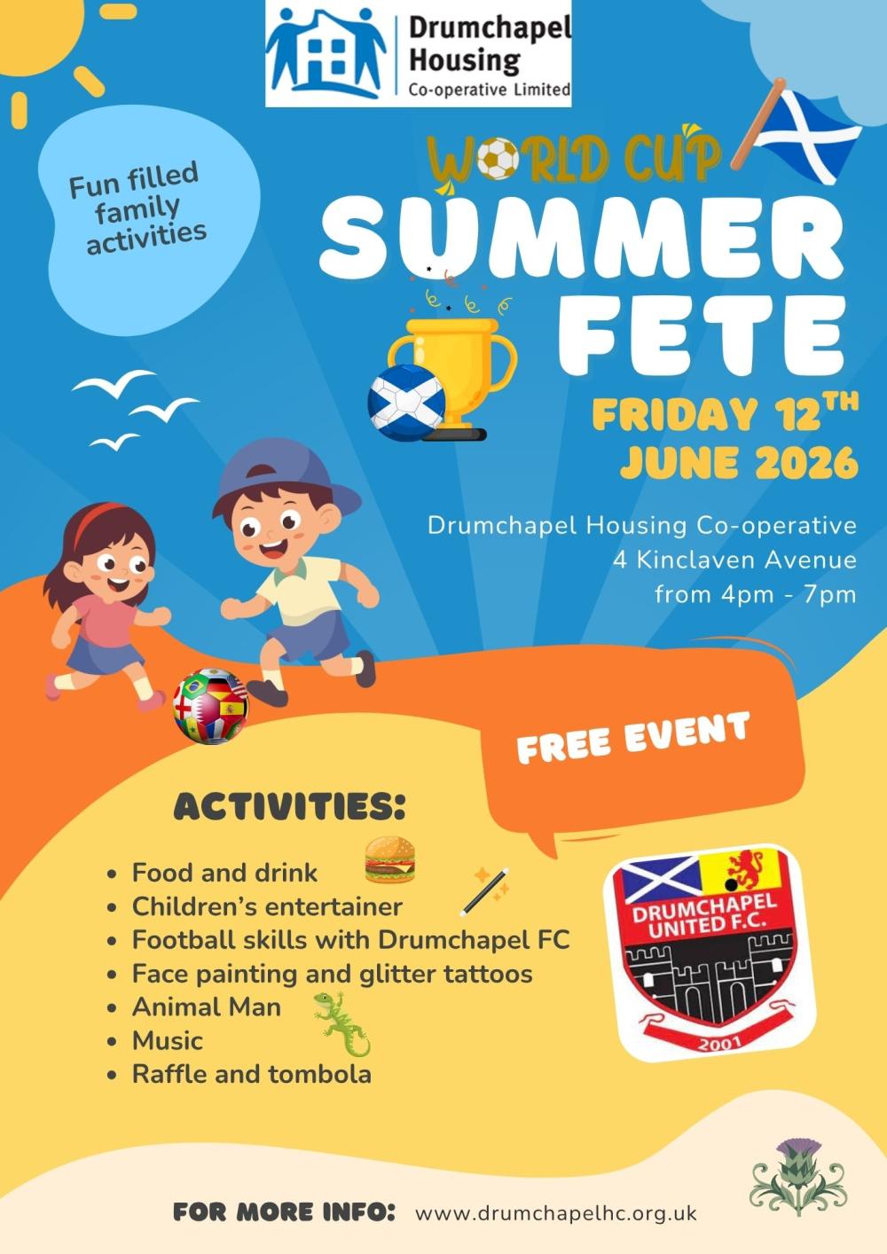 Summer Fete Flyer